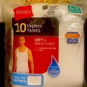 Hanes tagless tanks